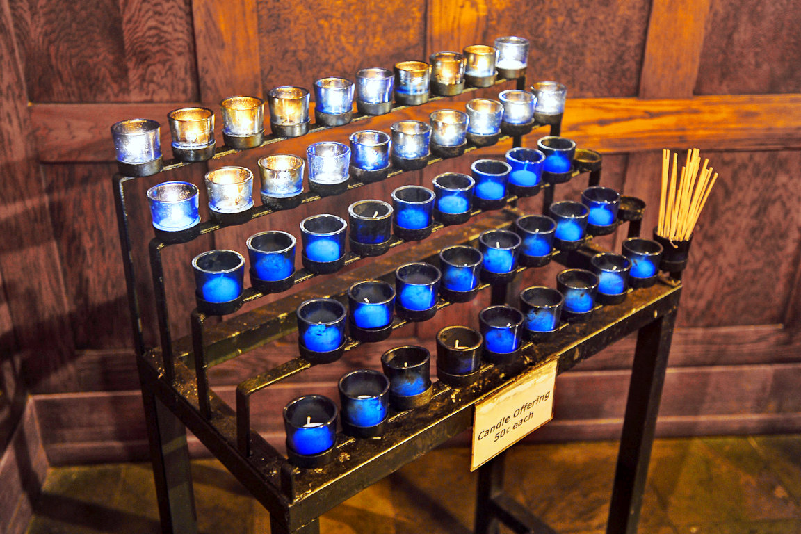 A Votive Candle Rack 8